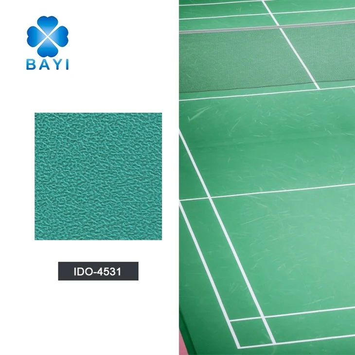Badminton Floor Mat Indoor Vinyl Sport Flooring